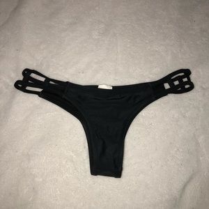 Black bikini bottoms